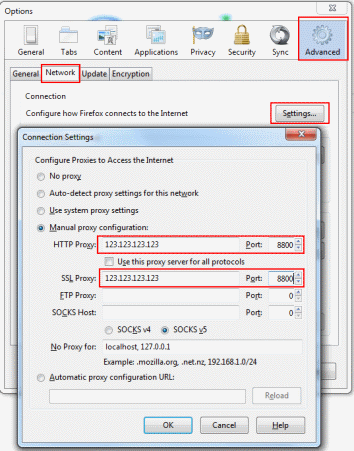 Bypass firewall restrictions via an HTTPS.