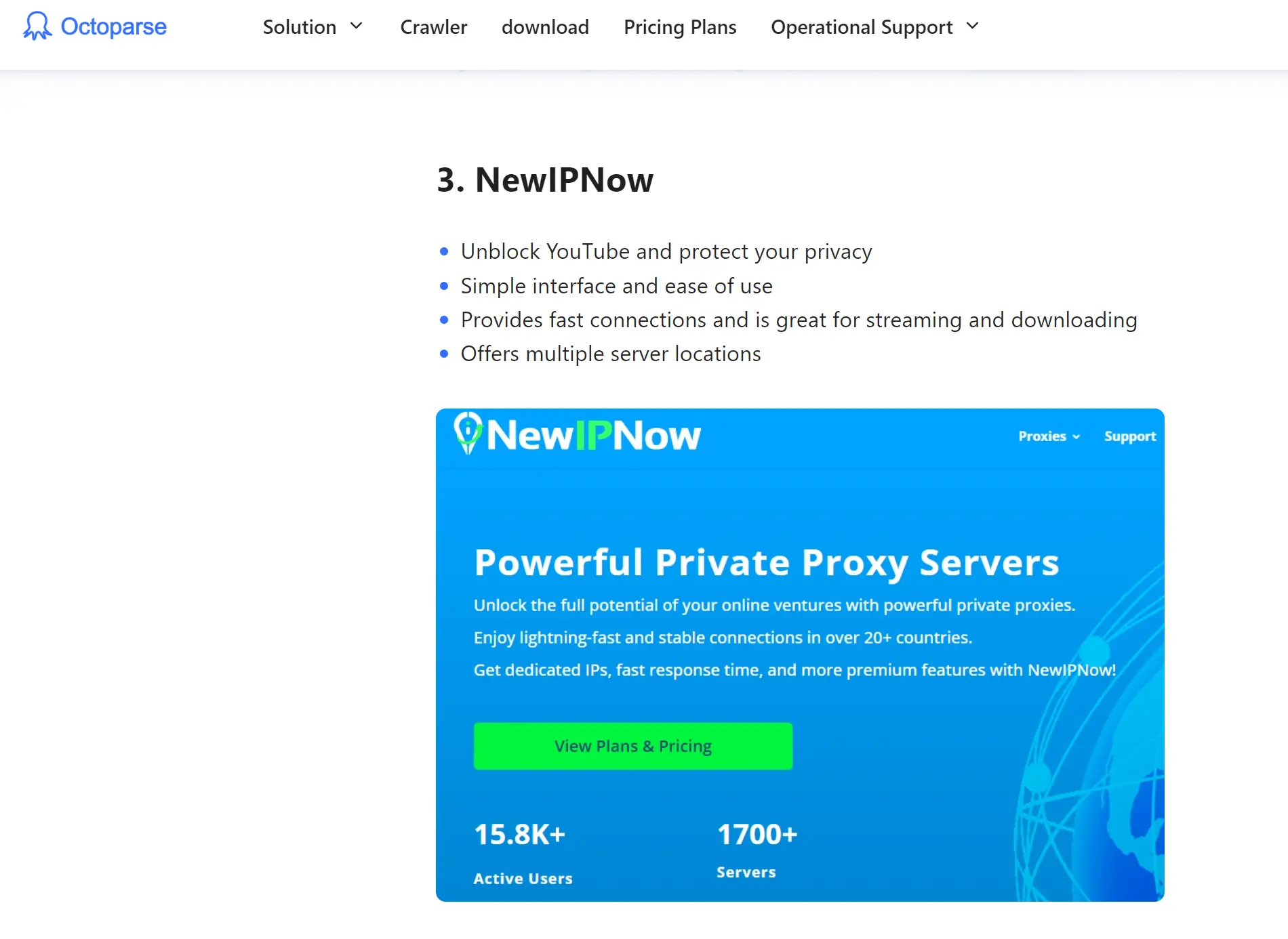 NewIPNow Review YouTuben from Octoparse NewIPNow Review YouTuben from Octoparse